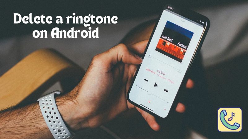 How do I delete a ringtone on Android